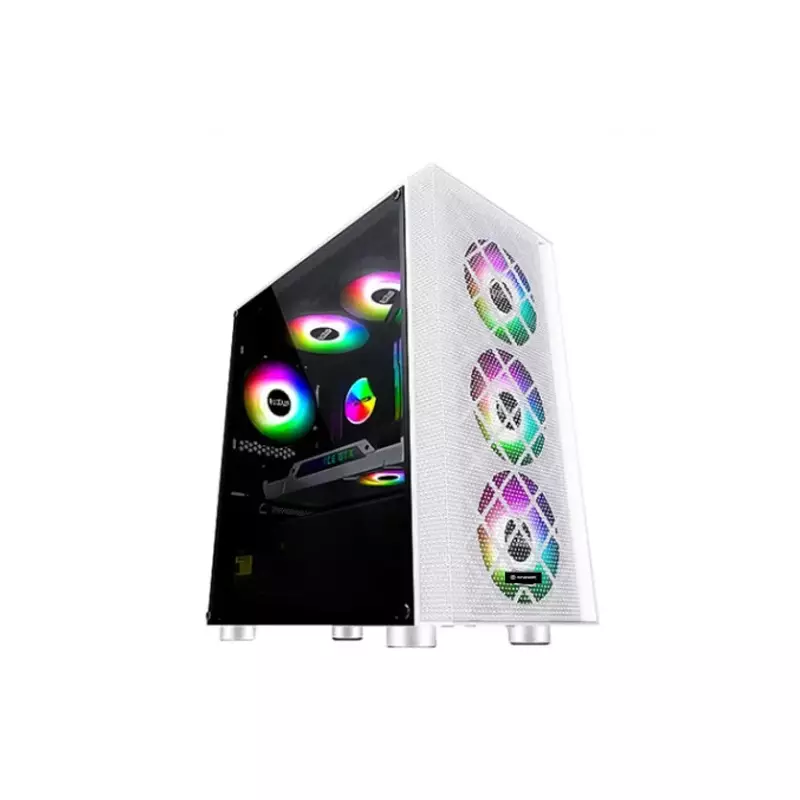 REVENGER GAME 6 MID TOWER WHITE GAMING M-ATX CASING-1