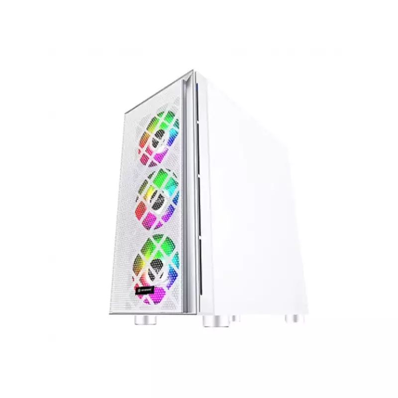 REVENGER GAME 6 MID TOWER WHITE GAMING M-ATX CASING-gallery-2