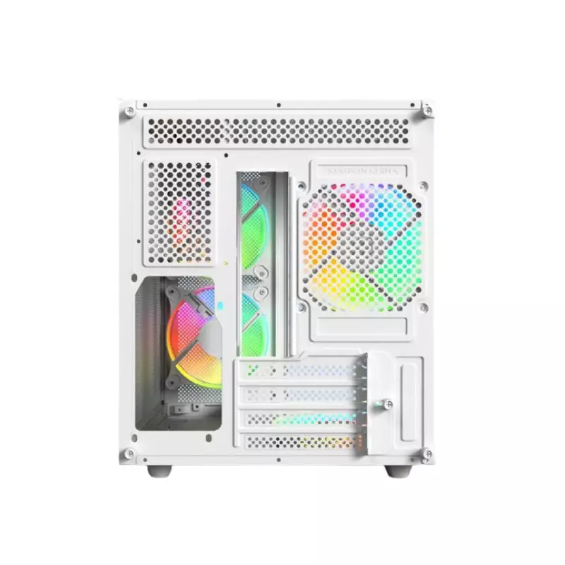 REVENGER DUO DYNAMIC FULL-VIEW MINI-TOWER ATX CASE (WHITE)-gallery-2