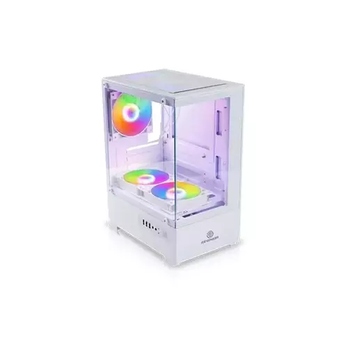 Revenger Ice Cool Mini Micro ATX Gaming Case White