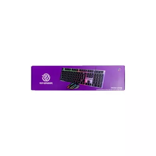Revenger RKM-24G Suspension Seven Colour Keyboard & Mouse Combo-2