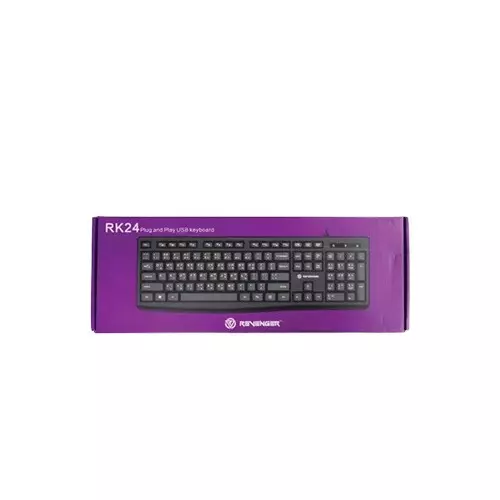 REVENGER RK 24 USB Keyboard with Bangla (Black)-gallery-2