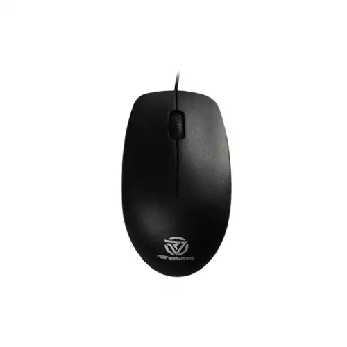 REVENGER RM24 Wired Optical Mouse (Black)