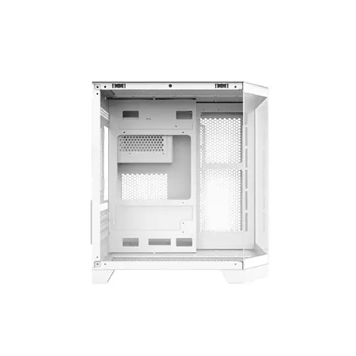 Revenger Air Box Mini ARGB Mid-Tower Gaming Desktop Case (White) - 7