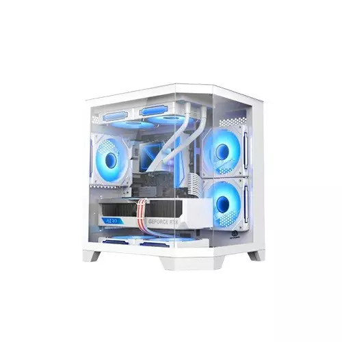 Revenger Air Box 7 ARGB Full Tower Desktop Gaming Case (White)-gallery-2