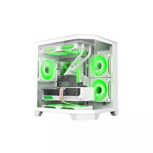 Revenger Air Box 7 ARGB Full Tower Desktop Gaming Case (White)-gallery-3