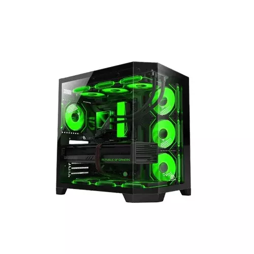 Revenger Air Box 7 ARGB Full Tower Desktop Gaming Case (Black)-gallery-1