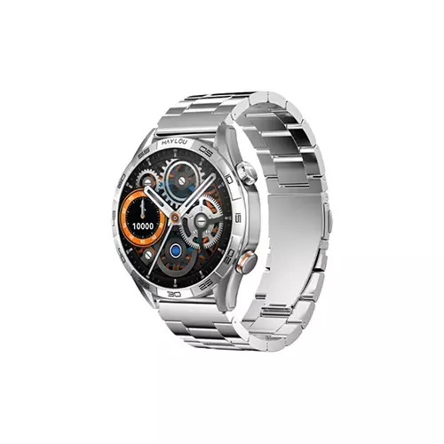 Haylou Solar 5 1.58 Inch AMOLED Display Smart Watch with Metallic Strap-gallery-2