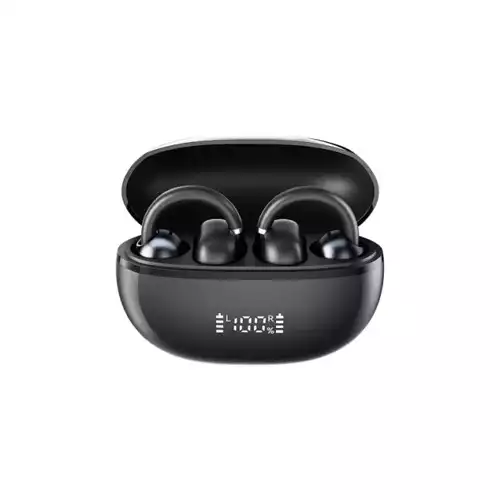 HAYLOU AirFree AI Noise Reduction Ear Clip Wireless Earbuds - Black
