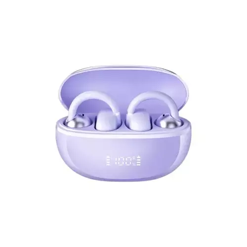 HAYLOU AirFree AI Noise Reduction Ear Clip Wireless Earbuds - Black-gallery-1