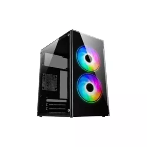 PC Power Pulse Fire X2 M-atx Mid Tower Computer Case With 200w Power Supply - 3