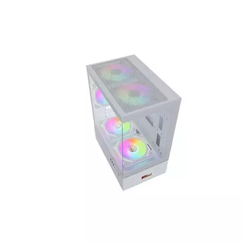 PC POWER GS670 SKYVIEW V2 3 FANS GAMING CASE WITH 550W PSU-gallery-2