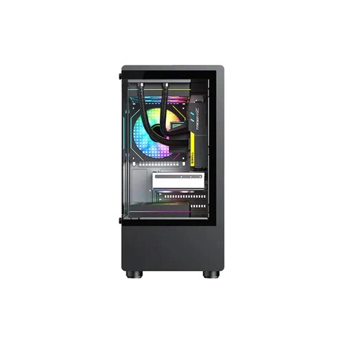 PC Power Vertical X2 Infinity BK Mid Tower Gaming Casing - 2