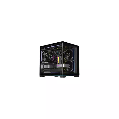 PC Power Darkion Infinity BK Mid Tower Gaming Casing-gallery-1