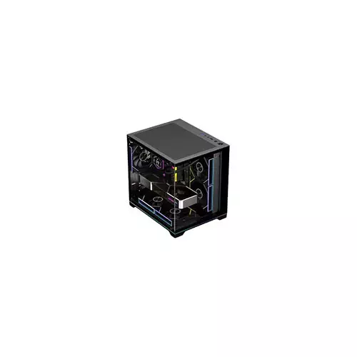 PC Power Darkion Infinity BK Mid Tower Gaming Casing-gallery-2