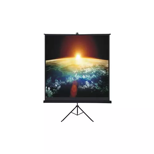 Pc Power 96 Inch x 96 Inch Tripod Projector Screen