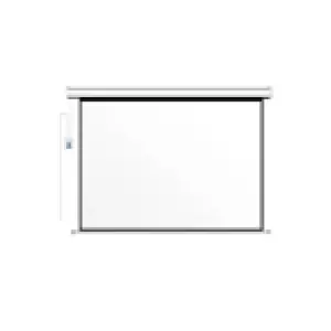 Pc Power 96 Inch x 96 Inch Electric Wall Projector Screen