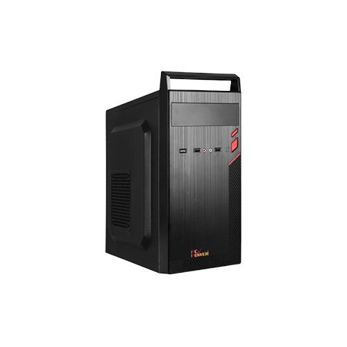Pc Power PC-21 Mini ATX Desktop Case with PSU (Black)