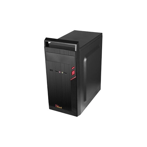Pc Power PC-21 Mini ATX Desktop Case with PSU (Black) - 3