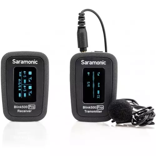 Saramonic Blink 500 Pro B1 Digital Camera-Mount Wireless Omni Lavalier Microphone System