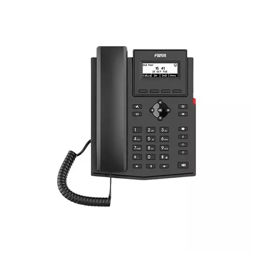 Fanvil X301P 2-SIP PoE IP Phone With Adapter