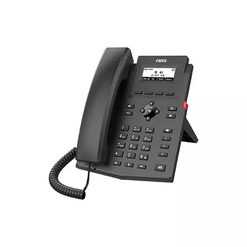 Fanvil X301P 2-SIP PoE IP Phone With Adapter-1