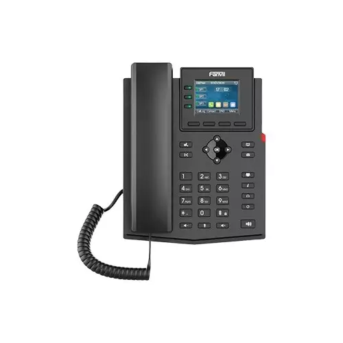 Fanvil X303G 4-SIP PoE Gigabit IP Phone With Adapter