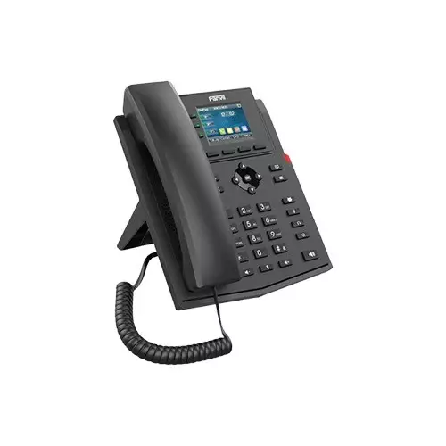 Fanvil X303G 4-SIP PoE Gigabit IP Phone With Adapter-2
