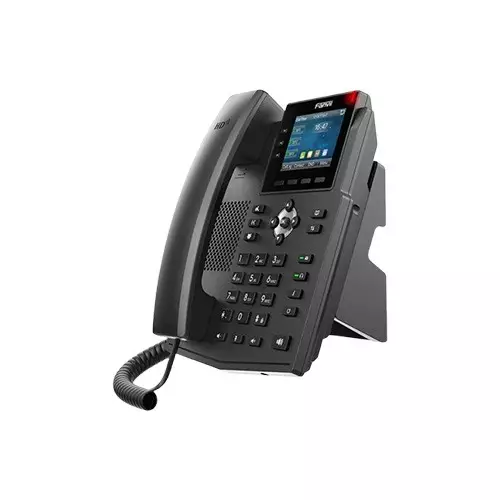 Fanvil X3U 6-SIP PoE IP Phone Without Adapter-1