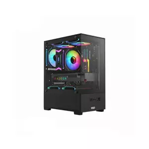 OVO CC20195 3X-ARGB ICE Cube M-ATX Mid Tower Gaming Case