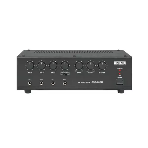 Ahuja SSB-60EM 60W PA Mixer Amplifier