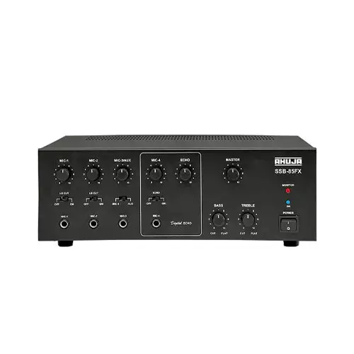 Ahuja SSB-85FX 80W Midium PA Mixer Amplifier With Echo Option