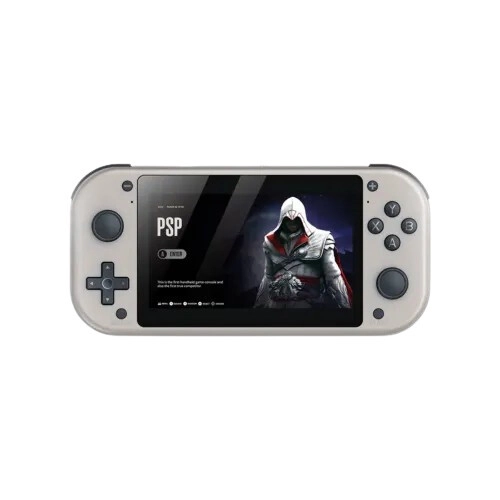 SJGAM M17 4.3 inch IPS Display 1GB RAM Handheld Gaming Console (Grey)