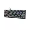 BAJEAL BK61 (60%) Wireless / Wired Blue Switches RGB Mechanical Keyboard (Hot-Swappable)-2