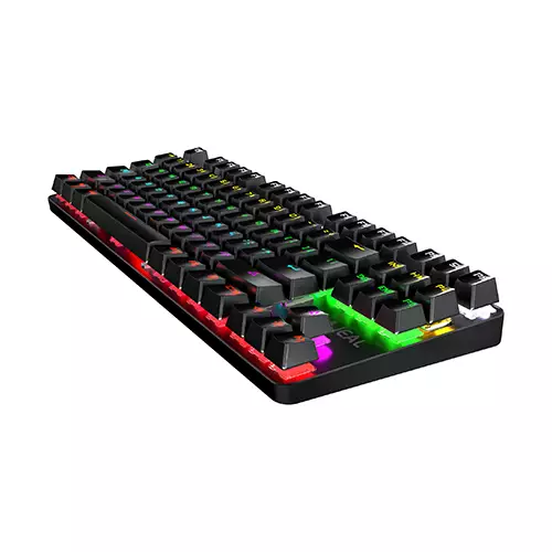 BAJEAL K100 TKL RGB Mechanical Gaming Black Keyboard (Hot-Swappable)-gallery-1
