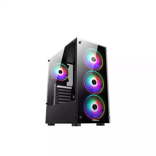 PC POWER CRYSTAL GLASS V2 DESKTOP GAMING CASING