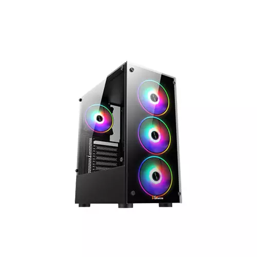 PC POWER CRYSTAL GLASS V2 DESKTOP GAMING CASING