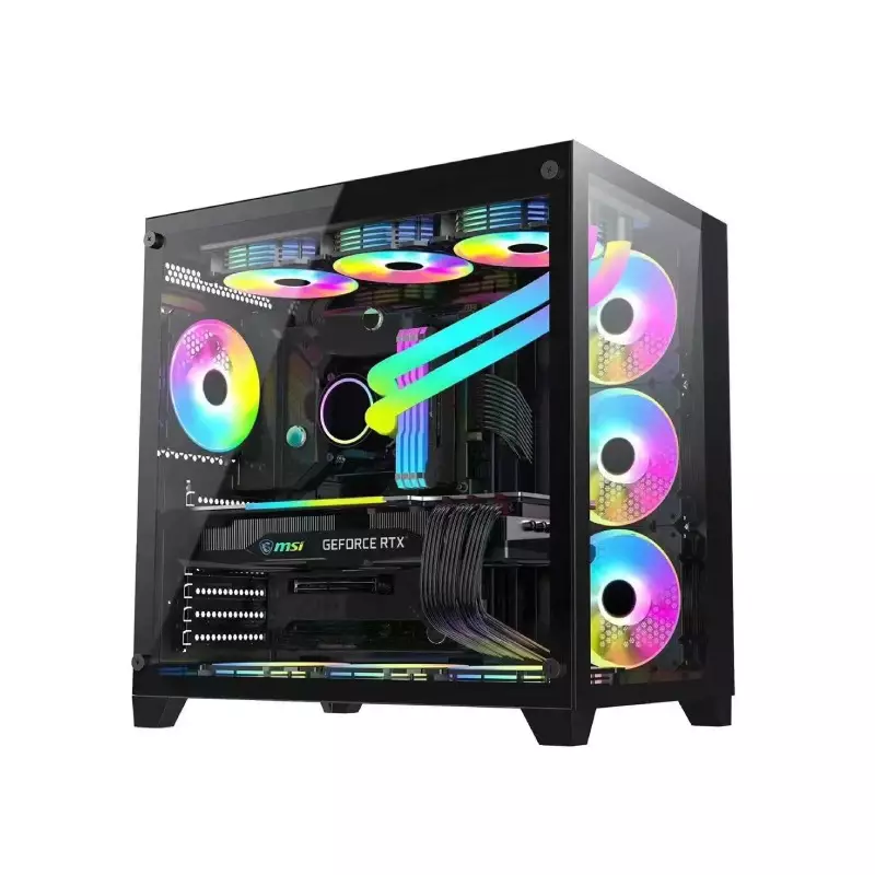 PC POWER ICEBERG PP-H40 BK ATX GAMING CASING