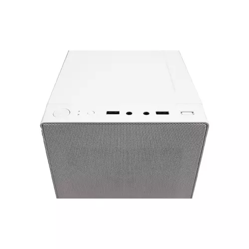 PC Power SPIDER WEB MESH PP-X2601 ARGB Gaming Case (White) - 1