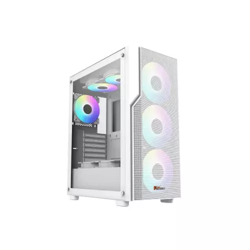 PC Power PG-H450 WH Zero Mesh M-Atx Gaming casing