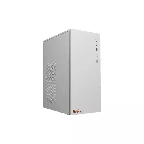 PC Power Pro Box V6 WH With Power Supply MATX Desktop Case