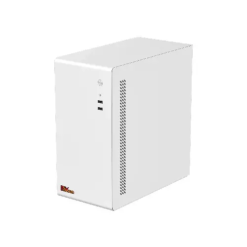 PC Power PC401 WH mini ATX Desktop Casing with PSU-gallery-2