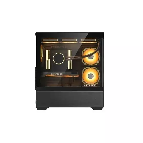 PC Power ICE TOWER PP-GS400 Gaming Desktop Case Black - 2