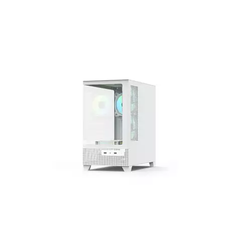 PC Power Sea View V2 PG-H35 WH ATX Desktop Gaming Case-1