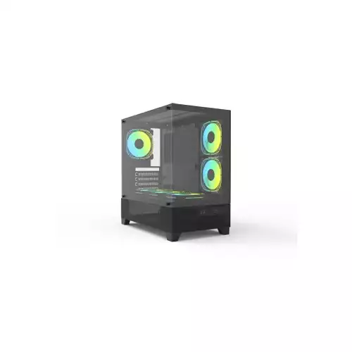 PC Power Sea View V2 PG-H35 BK ATX Desktop Gaming Case