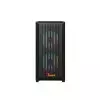 Pc Power Dark Breeze Mesh Mid Tower M-ATX Gaming Case (Black)-2