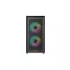 Pc Power Dark Flow Mesh X2 Mid Tower M-ATX Gaming Case (Black)-2