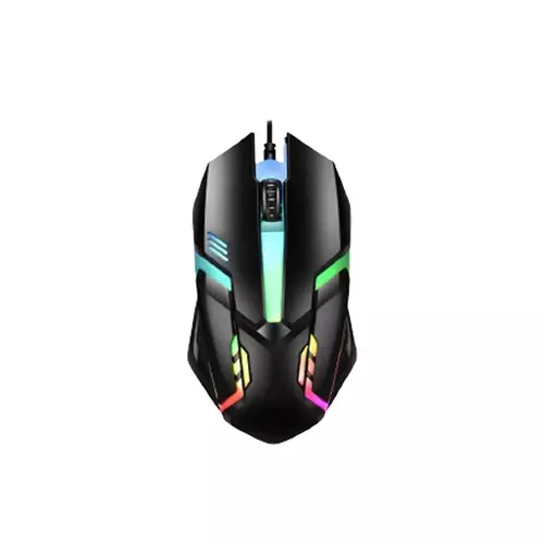 PC Power PGM105 Wired RGB Gaming Mouse (Black)