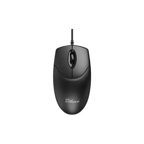 Pc Power PCM-316 Wired Mouse (Black)-1