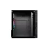 PC Power Spider Web Crystal Mini BK 3 FANS Gaming Case With 230W PSU (Black)-3